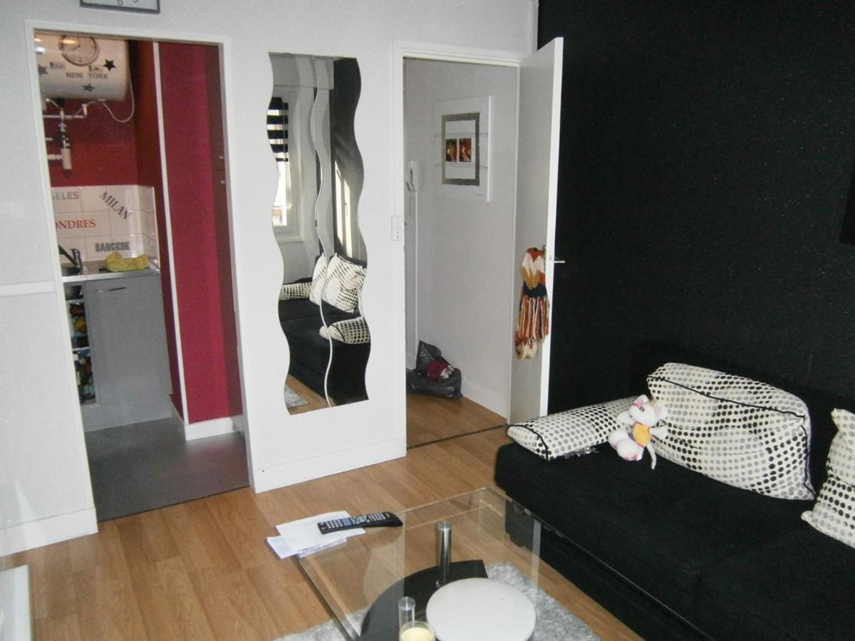 Studio 100 M Plage Le Portel Bagian luar foto
