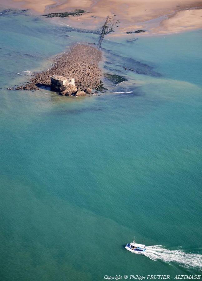 Studio 100 M Plage Le Portel Bagian luar foto